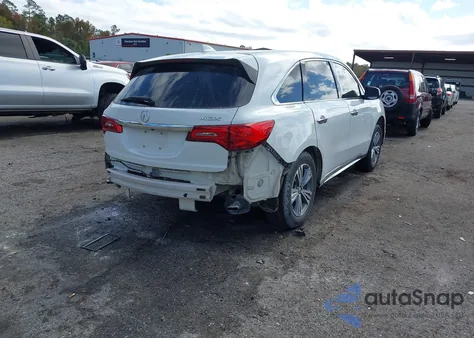 2020 Acura Mdx Standard z USA, uszkodzony, nr VIN 5J8YD3H3XLL006318